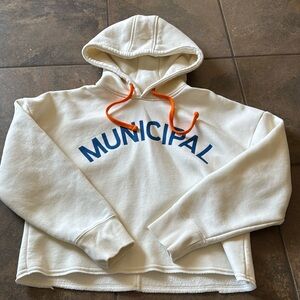 Municipal crop hoodie